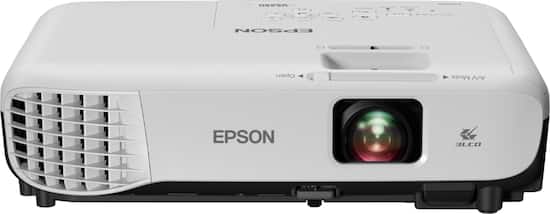 Epson - VS250 SVGA 3LCD Projector - Black/white