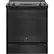 Front. GE - 5.3 Cu. Ft. Slide-In Electric Convection Range.