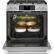 Alt View 12. Café - 5.6 Cu. Ft. Self-Cleaning Slide-In Gas Convection Range.