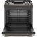 Alt View 11. GE - 5.3 Cu. Ft. Slide-In Gas Range.