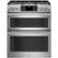 Front Zoom. Café - 6.7 Cu. Ft. Self-Cleaning Slide-In Double Oven Dual Fuel Convection Range - Stainless steel.