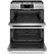 Alt View Zoom 11. Café - 6.7 Cu. Ft. Self-Cleaning Slide-In Double Oven Dual Fuel Convection Range - Stainless steel.