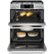 Alt View Zoom 12. Café - 6.7 Cu. Ft. Self-Cleaning Slide-In Double Oven Dual Fuel Convection Range - Stainless steel.