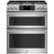Front Zoom. 6.7 Cu. Ft. Self-Cleaning Slide-In Double Oven Gas Convection Range.
