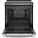 Alt View 12. GE - 5.3 Cu. Ft. Slide-In Electric Induction Convection Range - Stainless Steel.