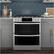 Alt View 15. GE - Profile Series 6.7 Cu. Ft. Slide-In Double Oven Gas Convection Range - Stainless Steel.