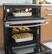 Alt View 23. GE - 6.6 Cu. Ft. Slide-In Double Oven Electric Convection Range - Stainless Steel.