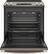 Alt View 14. GE - 5.3 Cu. Ft. Self-Cleaning Slide-In Electric Range - Slate.