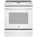 Front. GE - 5.3 Cu. Ft. Slide-In Electric Convection Range.
