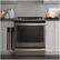 Alt View 13. GE - 5.3 Cu. Ft. Slide-In Electric Convection Range.