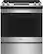 Front. GE - 5.3 Cu. Ft. Slide-In Electric Range - Stainless Steel.