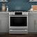 Alt View 16. GE - 5.6 Cu. Ft. Slide-In Gas Convection Range - Stainless Steel.