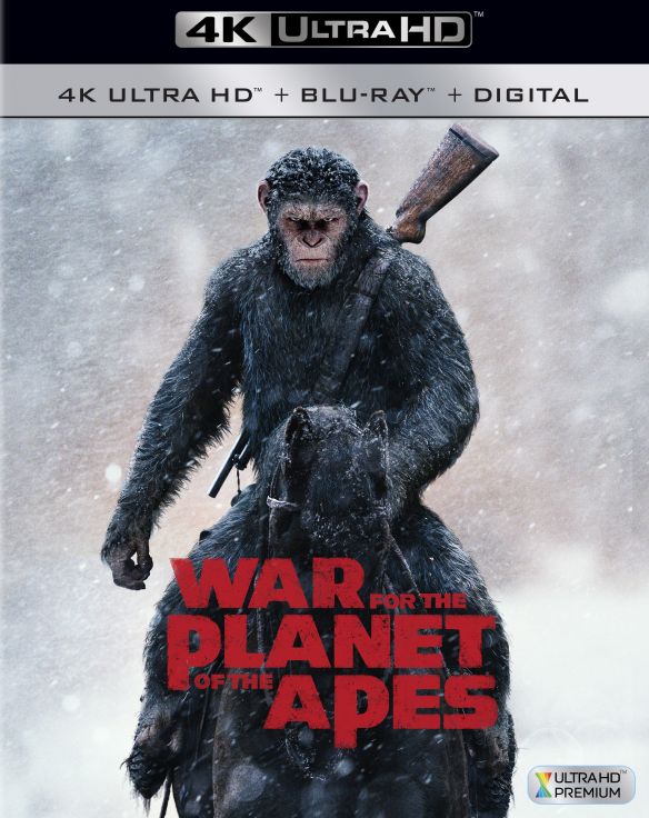  War for the Planet of the Apes [Includes Digital Copy] [4K Ultra HD Blu-ray/Blu-ray] [2017]