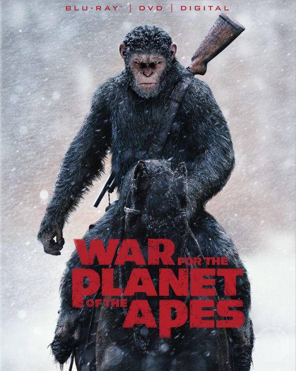 War for the Planet of the Apes [Includes Digital Copy] [Blu-ray/DVD] [2017] was $14.99 now $6.99 (53.0% off)