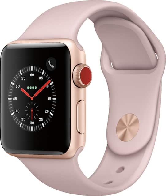 rose gold series 3 apple watch