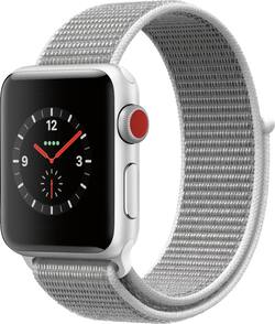 Apple Watch Series 3 (GPS + Cellular), 38mm Silver Aluminum Case Apple Watch Series 3 (GPS + Cellular), 38mm Silver Aluminum Case