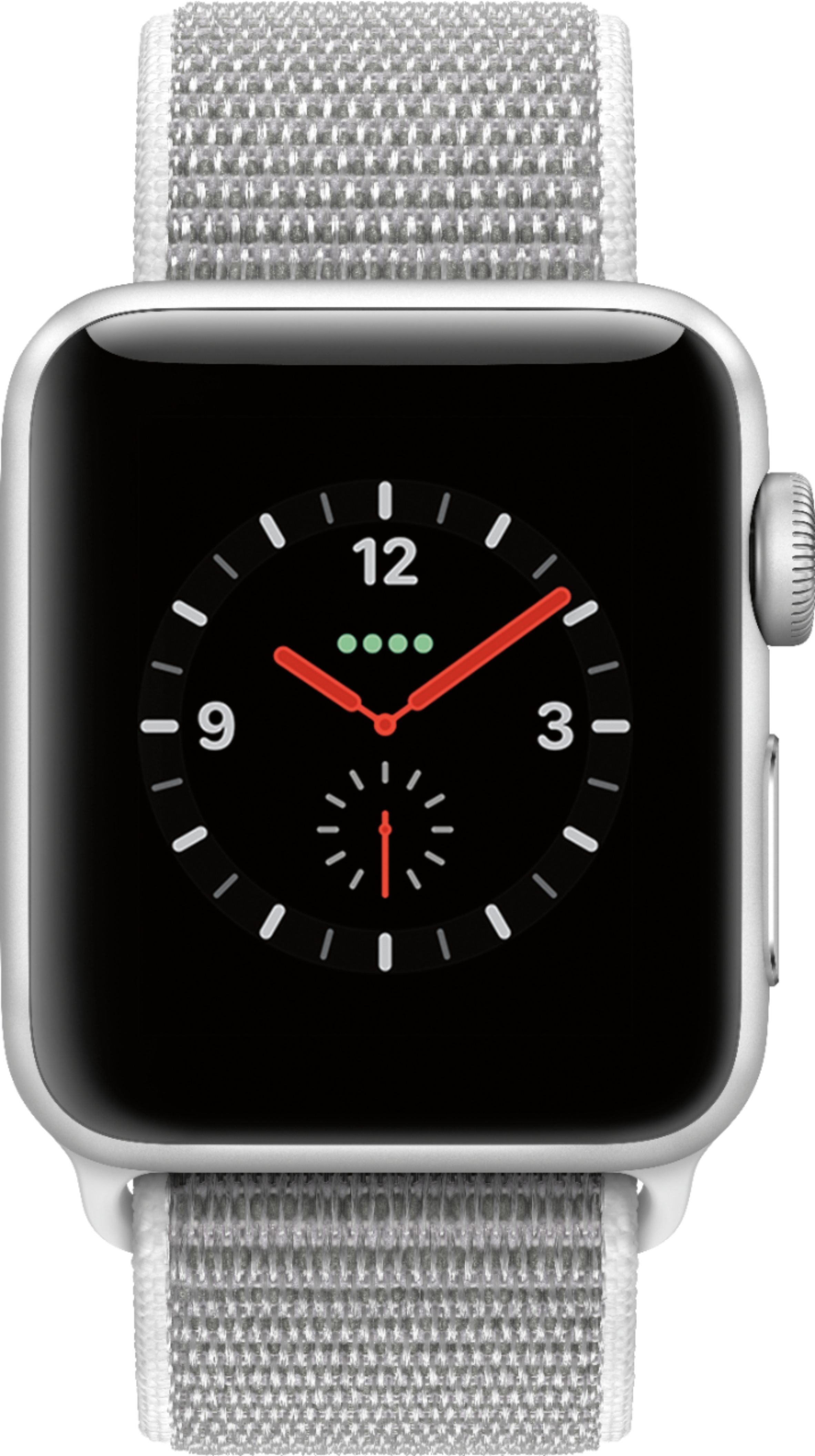 Best Buy: Apple Watch Series 3 (GPS + Cellular), 38mm Silver 