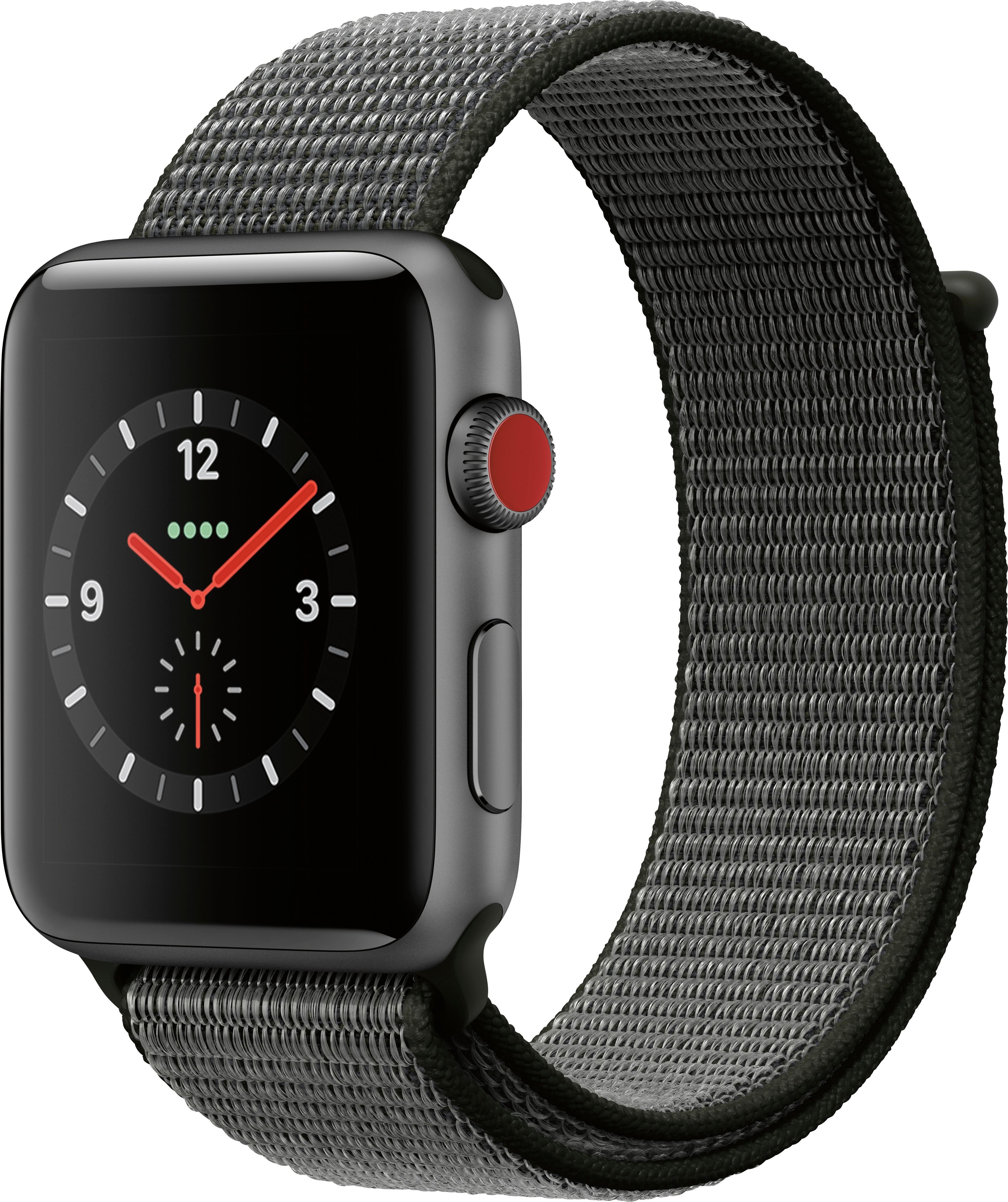 Apple Watch Series 3 (GPS + Cellular) 42mm Space Gray  - Best Buy