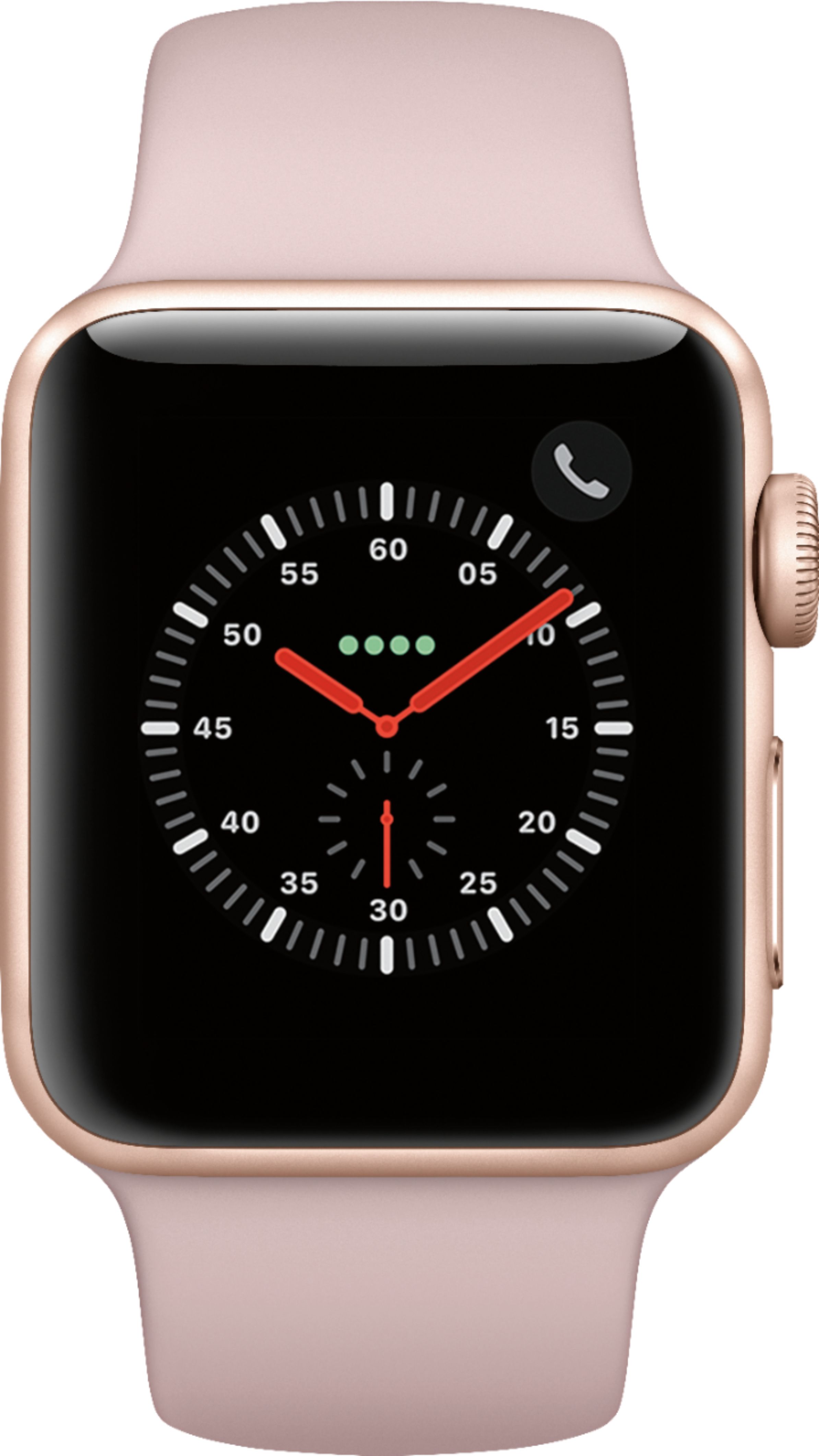Best Buy: Apple Watch Series 3 (GPS + Cellular) 38mm Gold Aluminum 