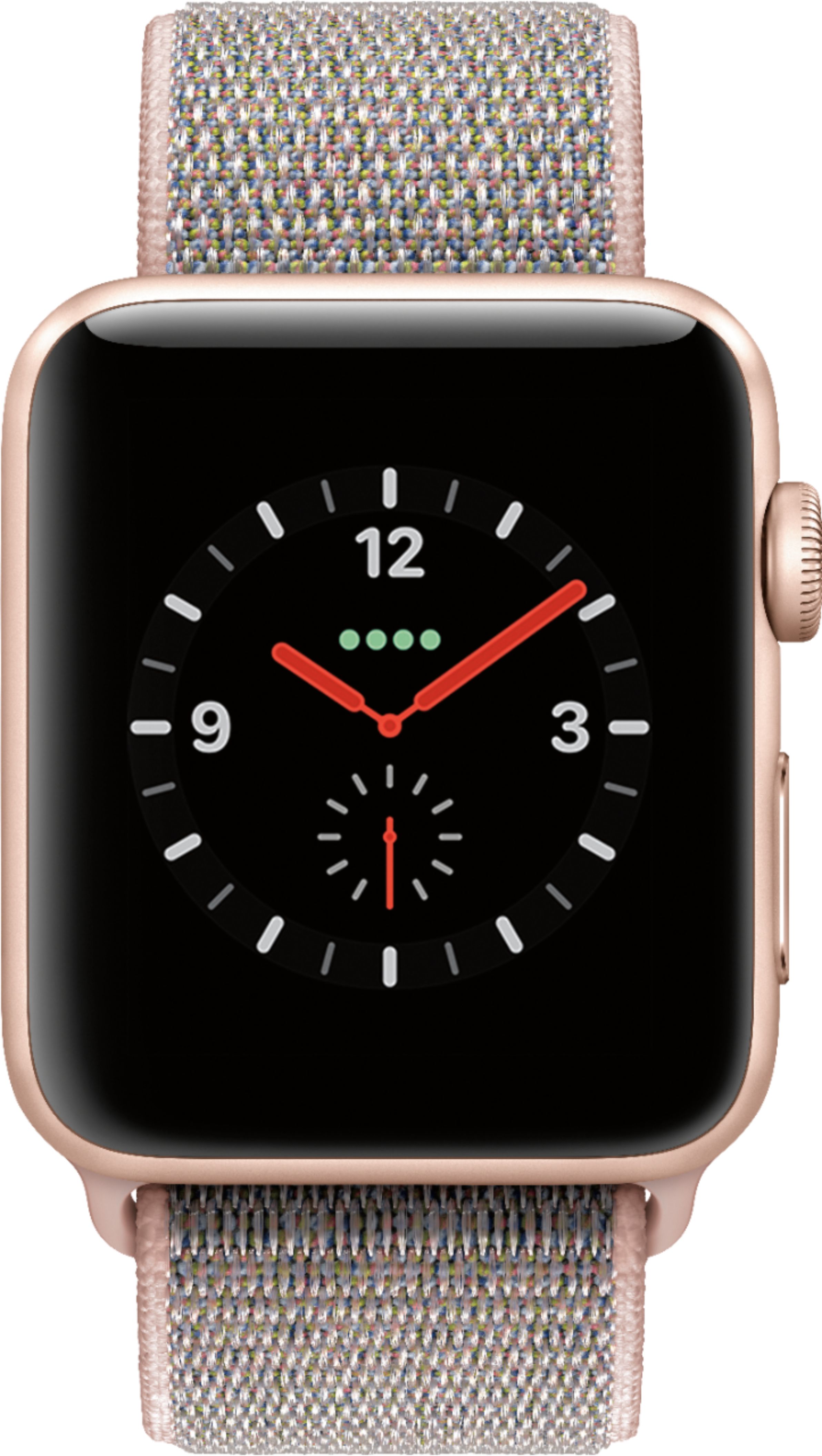 Best Buy: Apple Watch Series 3 (GPS + Cellular) 42mm Gold Aluminum 