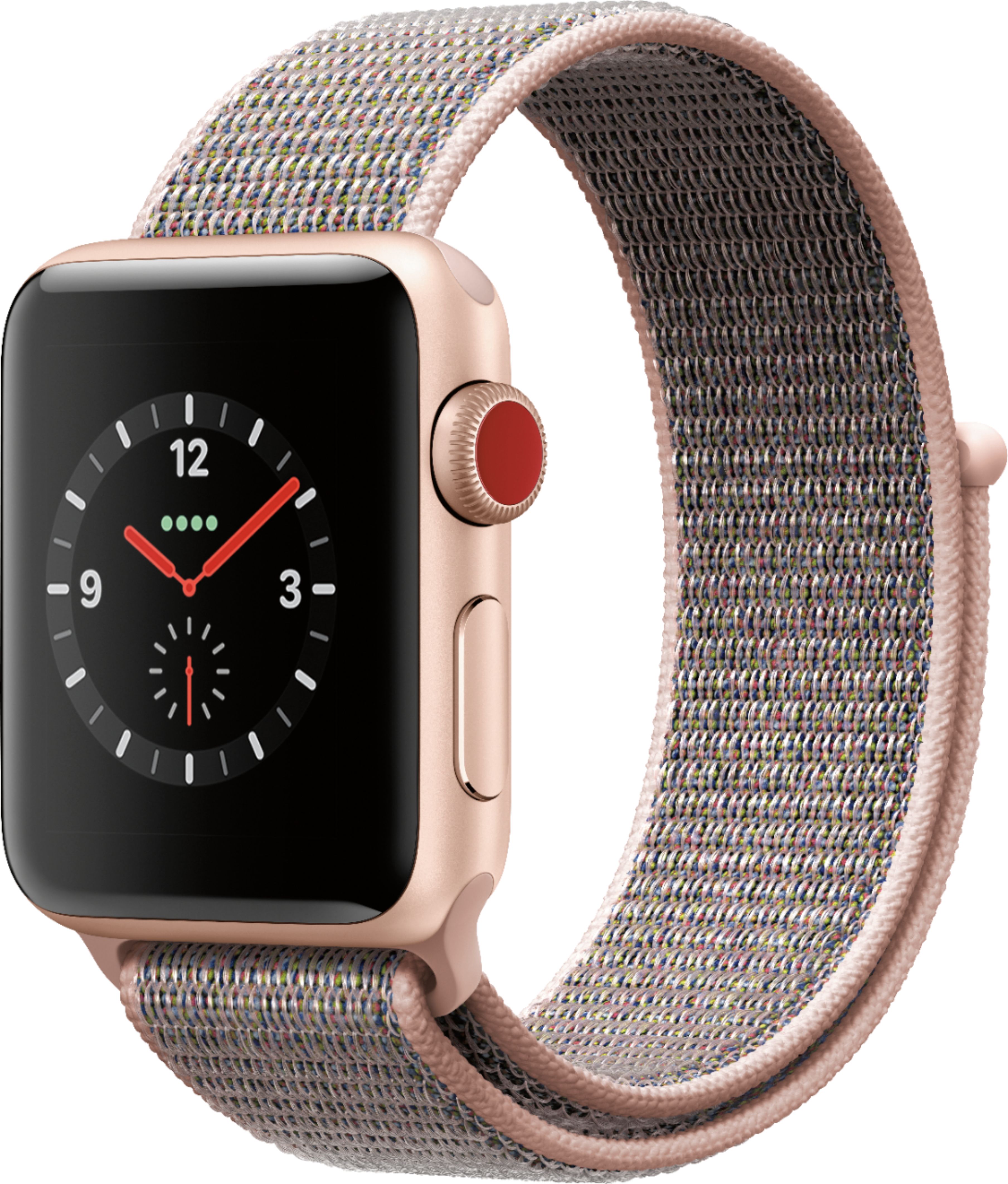 apple watch series 3 gold pink sand