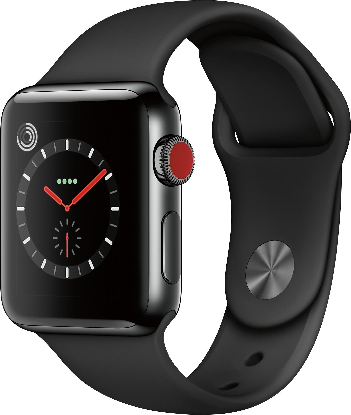 Questions and Answers: Apple Watch Series 3 (GPS + Cellular) 38mm Space Apple Watch Stainless Steel Gps Only