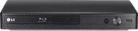 Front. LG - Streaming Audio Blu-ray Player - Black.