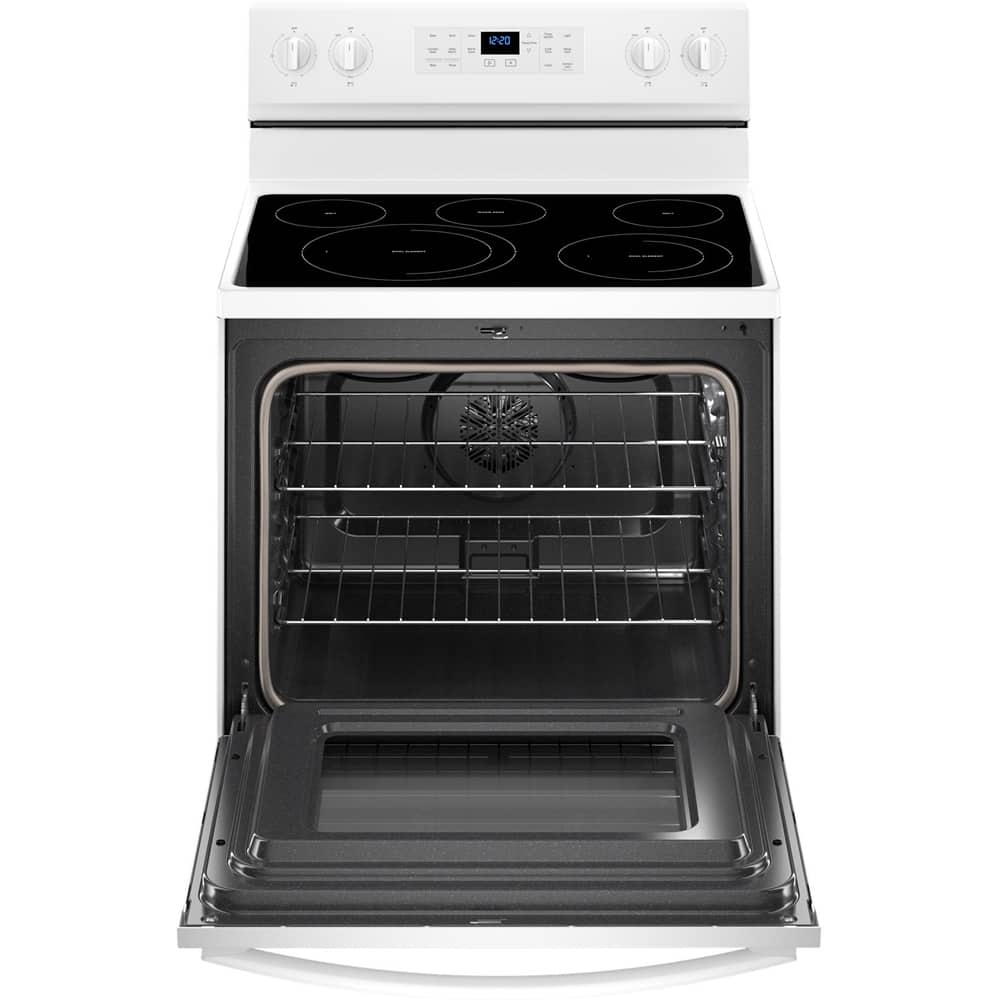 Alt View 11. Whirlpool - 5.3 Cu. Ft. Freestanding Electric Convection Range with Self-High Heat Cleaning Method.