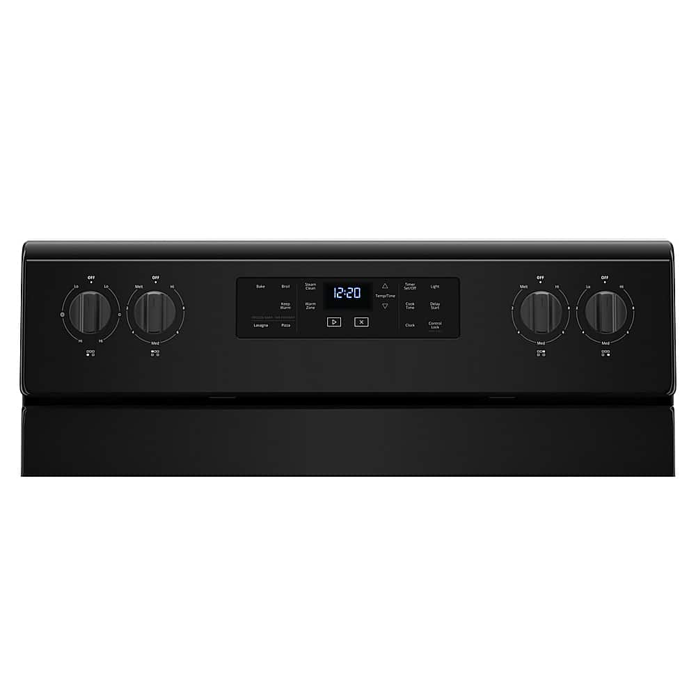 Best Buy: Whirlpool 5.3 Cu. Ft. Freestanding Electric Range Black ...