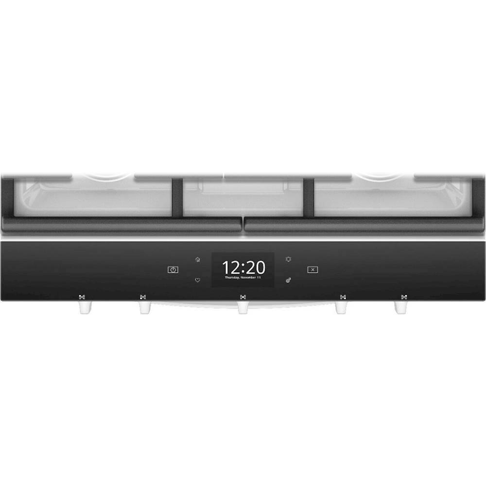 Alt View 1. Whirlpool - 5.8 Cu. Ft. Slide-In Gas Convection Range with Self-Cleaning with Air Fry with Connection - White.