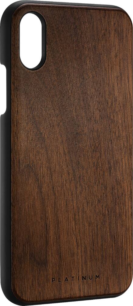 wood case for apple iphone x and xs - walnut wood wood case for apple iphone x and xs - walnut wood