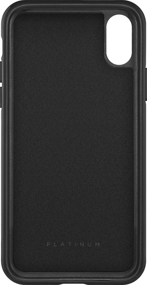 case for apple iphone x and xs - black/gray