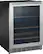 Angle. Insignia™ - 44-Bottle Built-In Wine Refrigerator - Stainless Steel.