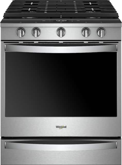 Whirlpool downdraft deals gas range