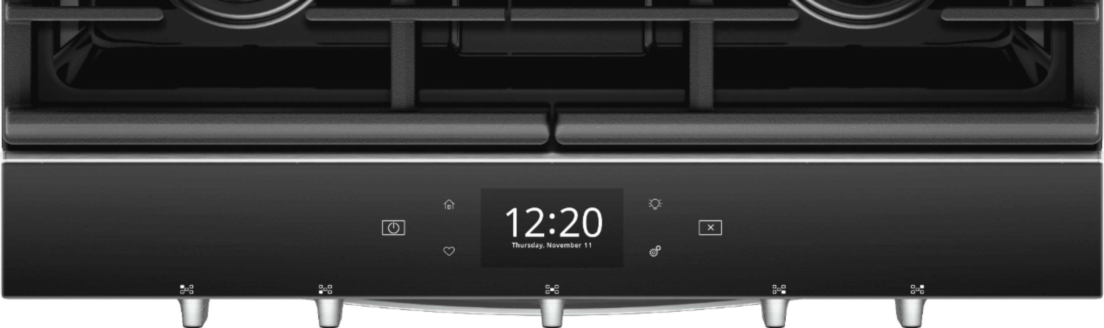 Alt View 1. Whirlpool - 5.8 Cu. Ft. Slide-In Gas Convection Range with Self-Cleaning with Air Fry with Connection - Fingerprint Resistant Stainless Steel.