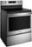 Angle Zoom. Whirlpool - 5.3 Cu. Ft. Freestanding Electric Convection Range with Self-High Heat Cleaning Method - Stainless Steel.