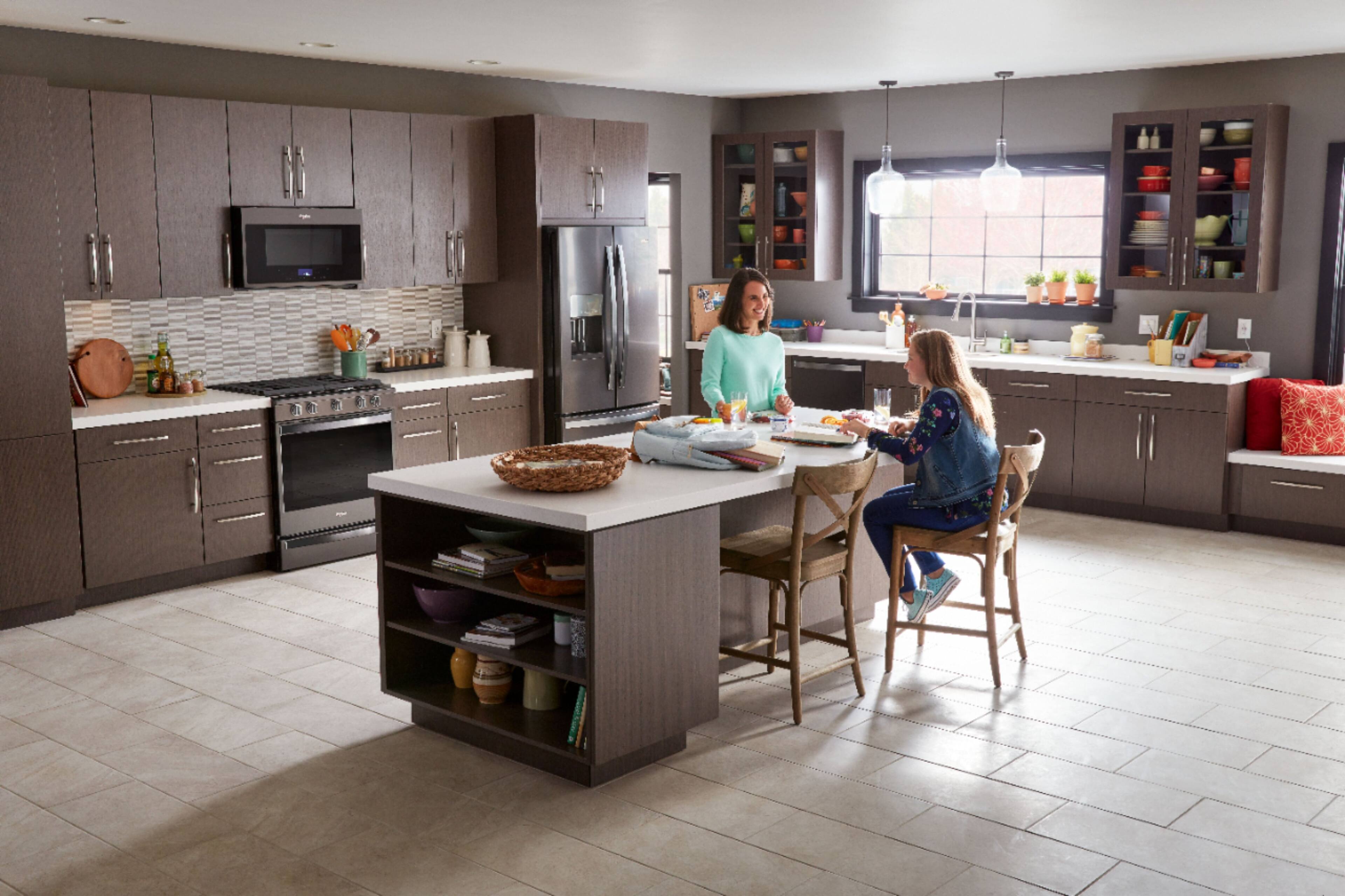 Alt View 14. Whirlpool - 5.8 Cu. Ft. Slide-In Gas Convection Range with Self-Cleaning with Air Fry with Connection - Black Stainless Steel.