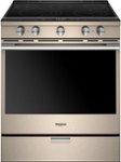 Front. Whirlpool - 6.4 Cu. Ft. Self-Cleaning Slide-In Electric Range - Sunset Bronze.