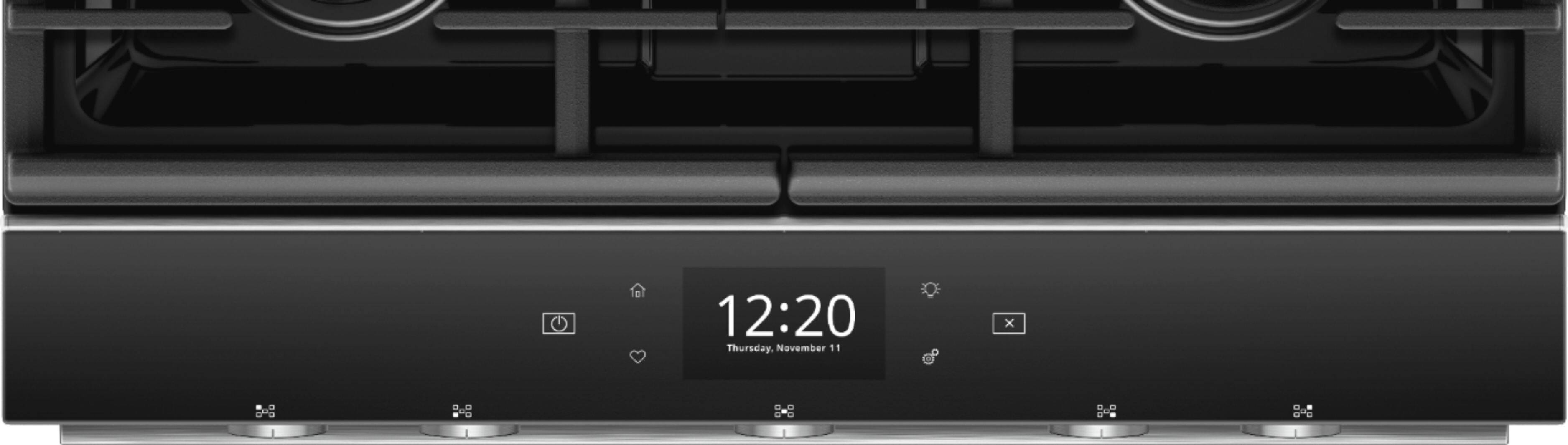 Alt View 1. Whirlpool - 5.8 Cu. Ft. Self-Cleaning Slide-In Gas Convection Range - Stainless Steel.