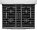 Alt View 13. Whirlpool - 5.0 Cu. Ft. Self-Cleaning Freestanding Gas Convection Range - Stainless Steel.