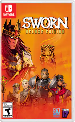 NINTENDO SWITCH
SWORN DELUXE EDITION
TEEN ADOLESCENTS
ESRB
team 17
WINDWALK GAMES - T (Teen 13+)