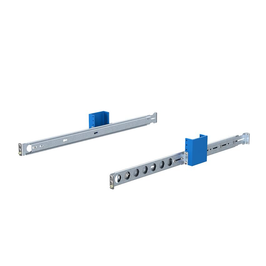 Alt View 4. RackSolutions - RackSolutions 2U Cobra 130-A Rail for Dell - Black.