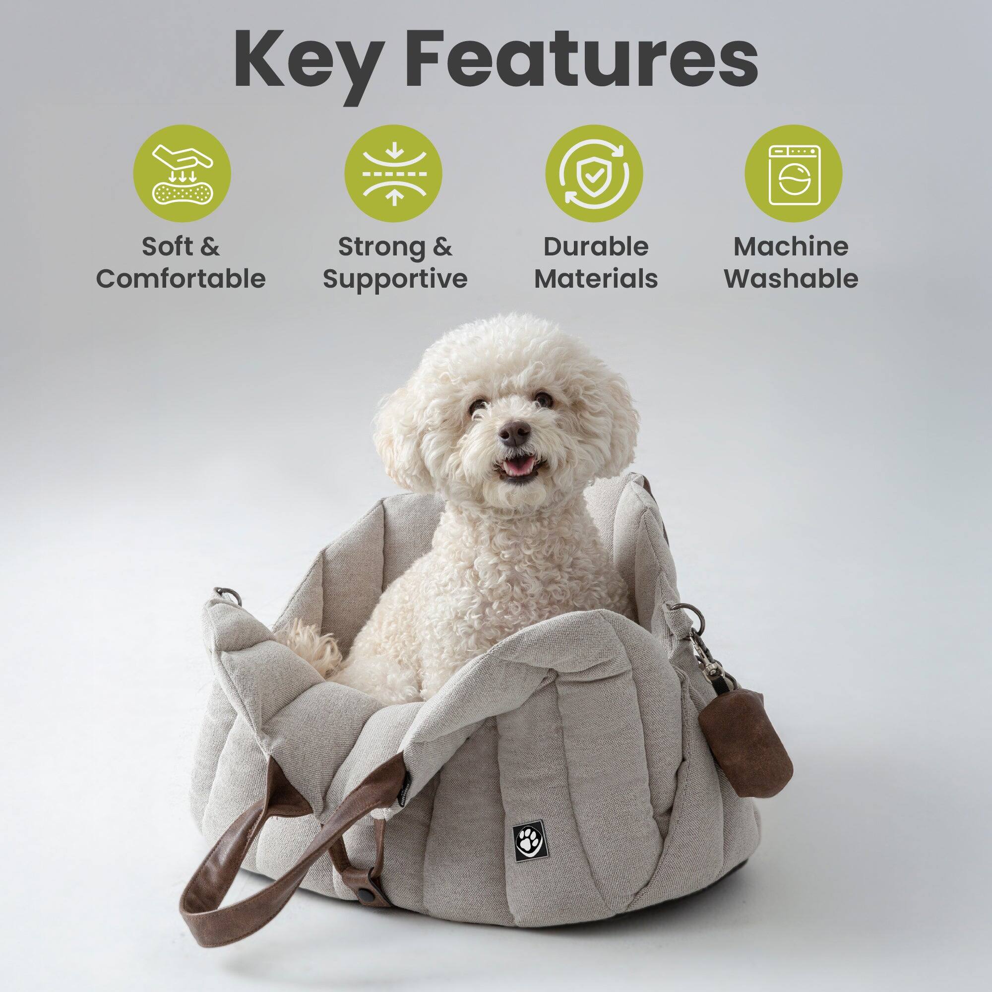 Key Features
- Soft & Comfortable
- Strong & Supportive
- Durable Materials
- Machine Washable