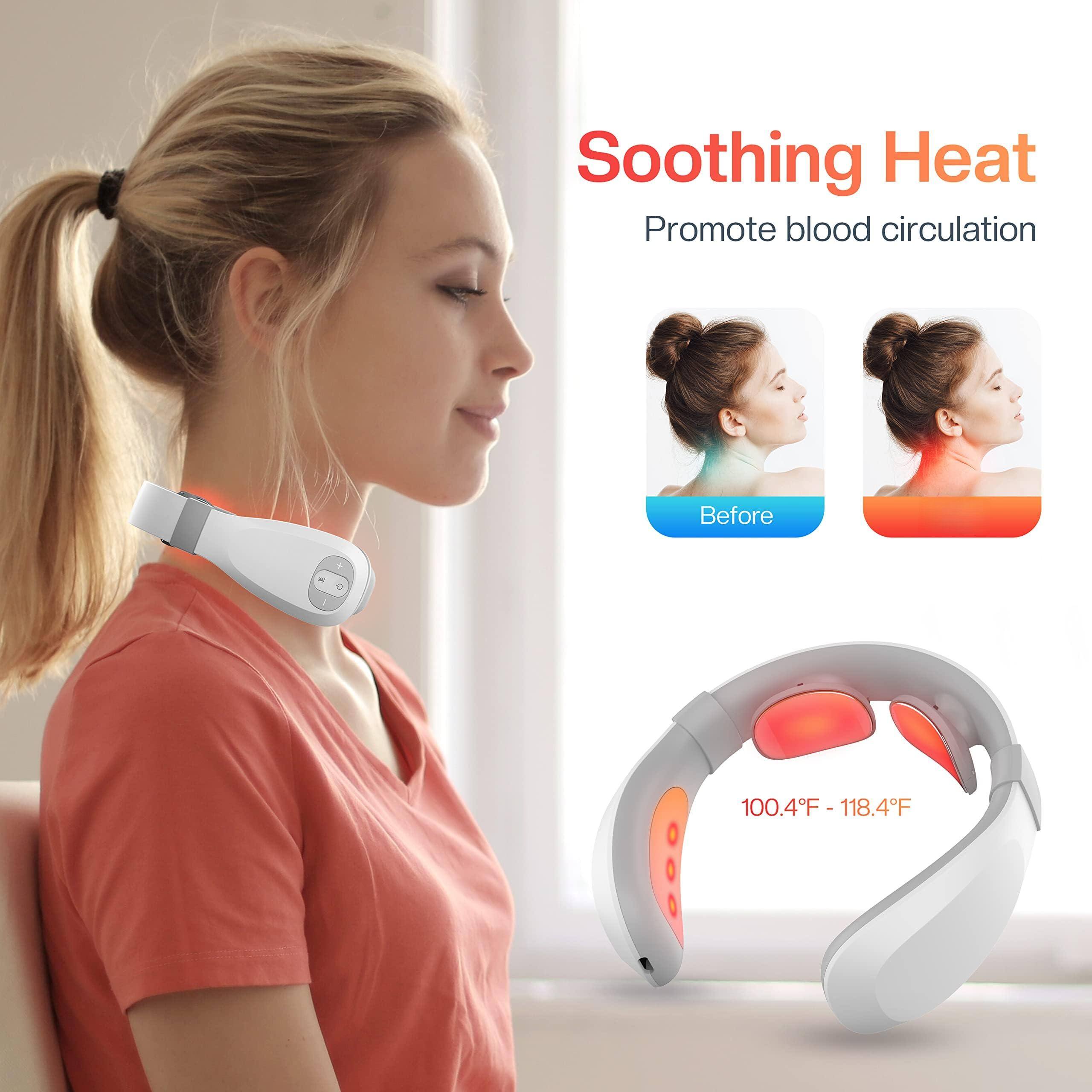 Soothing Heat  
Promote blood circulation  

Before  

100.4°F - 118.4°F