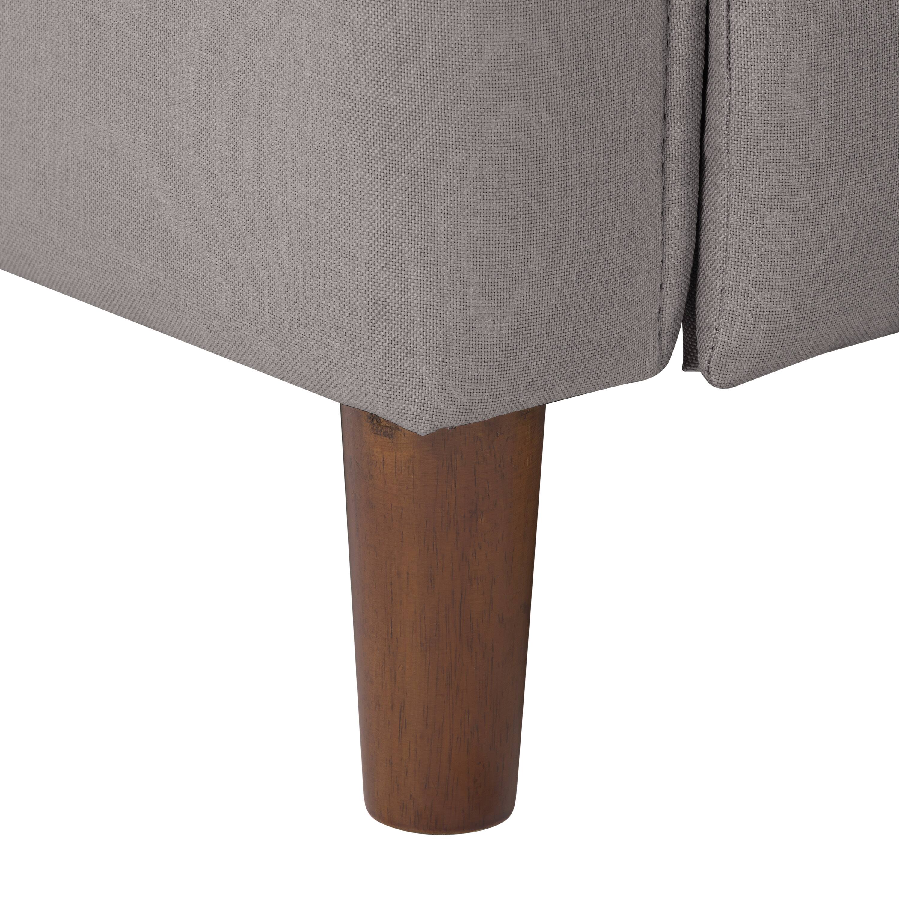 Alt View 17. CorLiving - Alder Manual Fabric Recliner - Light Grey.