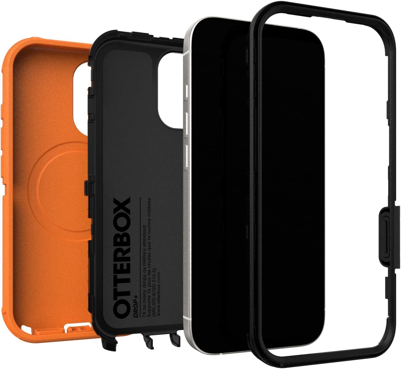 OTTERBOX DROP+  
militaire norme standard la dne military chutes Cs de drops plus 516.6)  
com G 7x 7X many Os Supporte (MIL-STD-810G  
www.offerbox.com