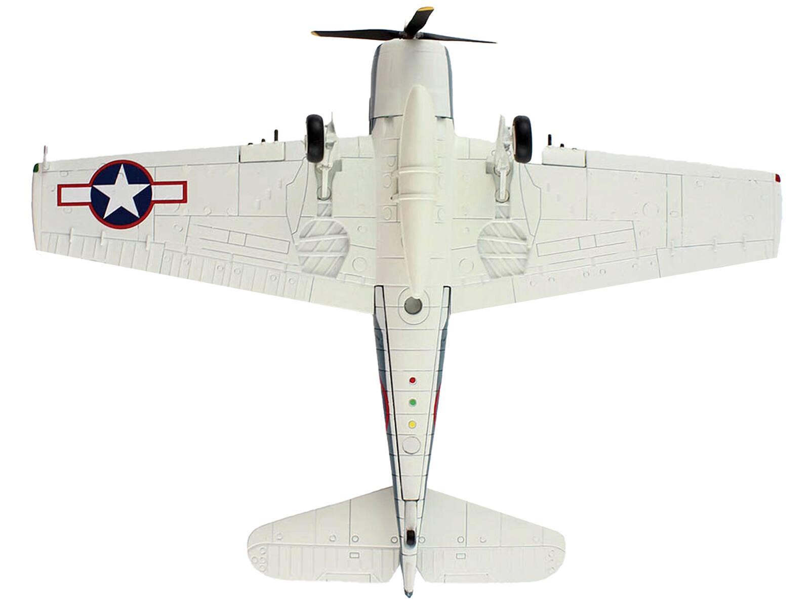 Alt View 4. Hobby Master - Grumman F6F-3 Hellcat Fighter Aircraft United States Navy "Air Power Series" 1/72 Diecast Model by Hobby Master.