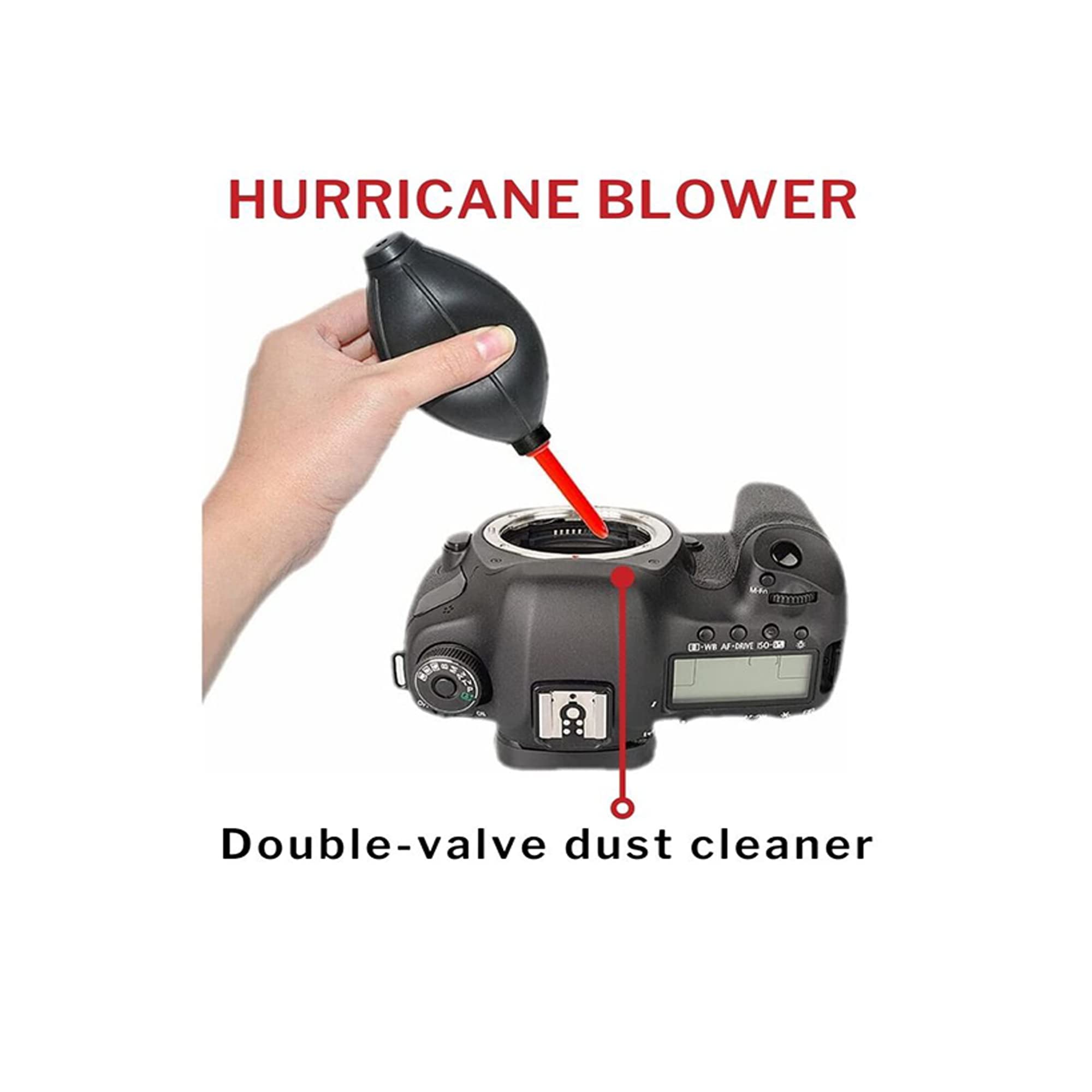 HURRICANE BLOWER  
Double-valve dust cleaner