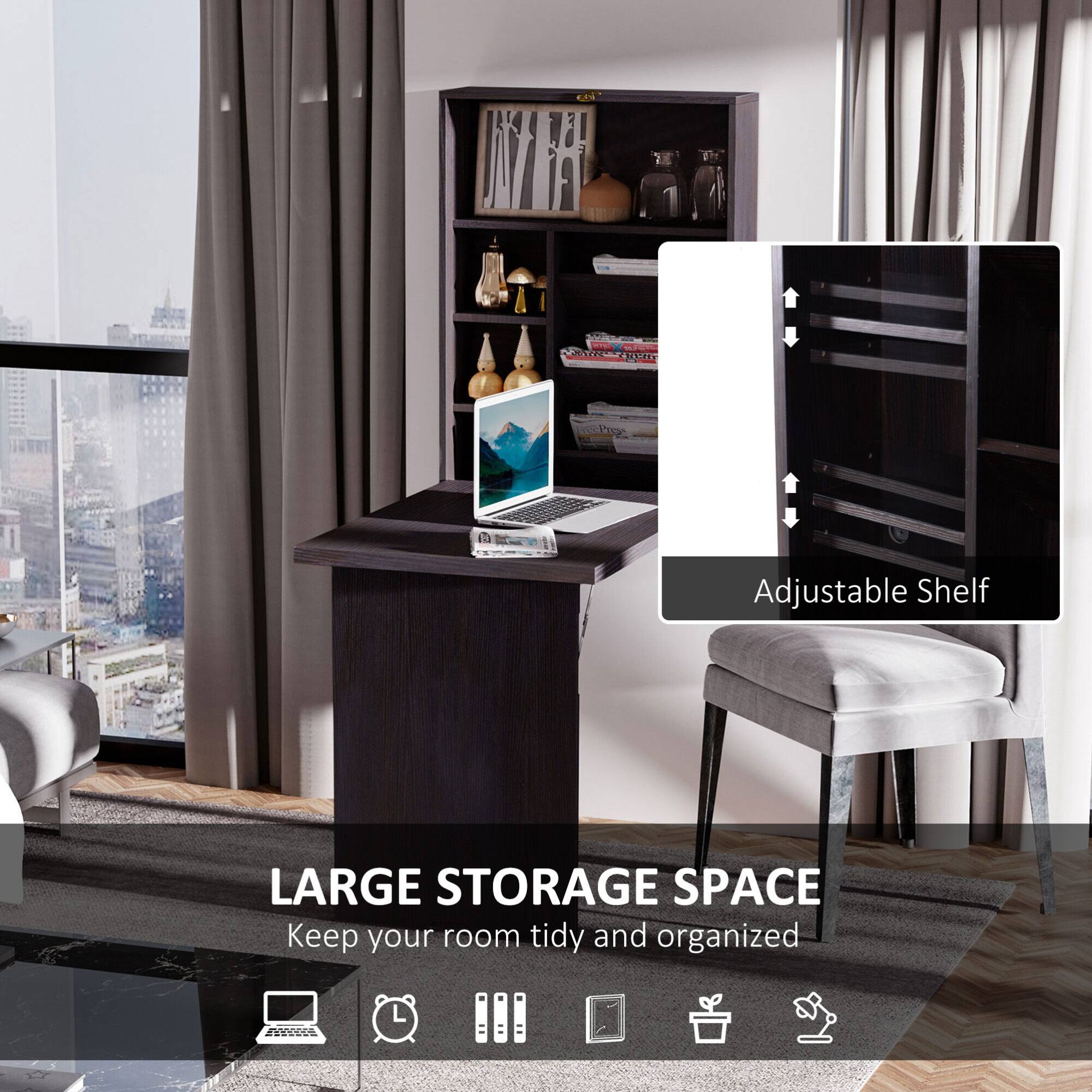 LARGE STORAGE SPACE  
Keep your room tidy and organized  

Adjustable Shelf