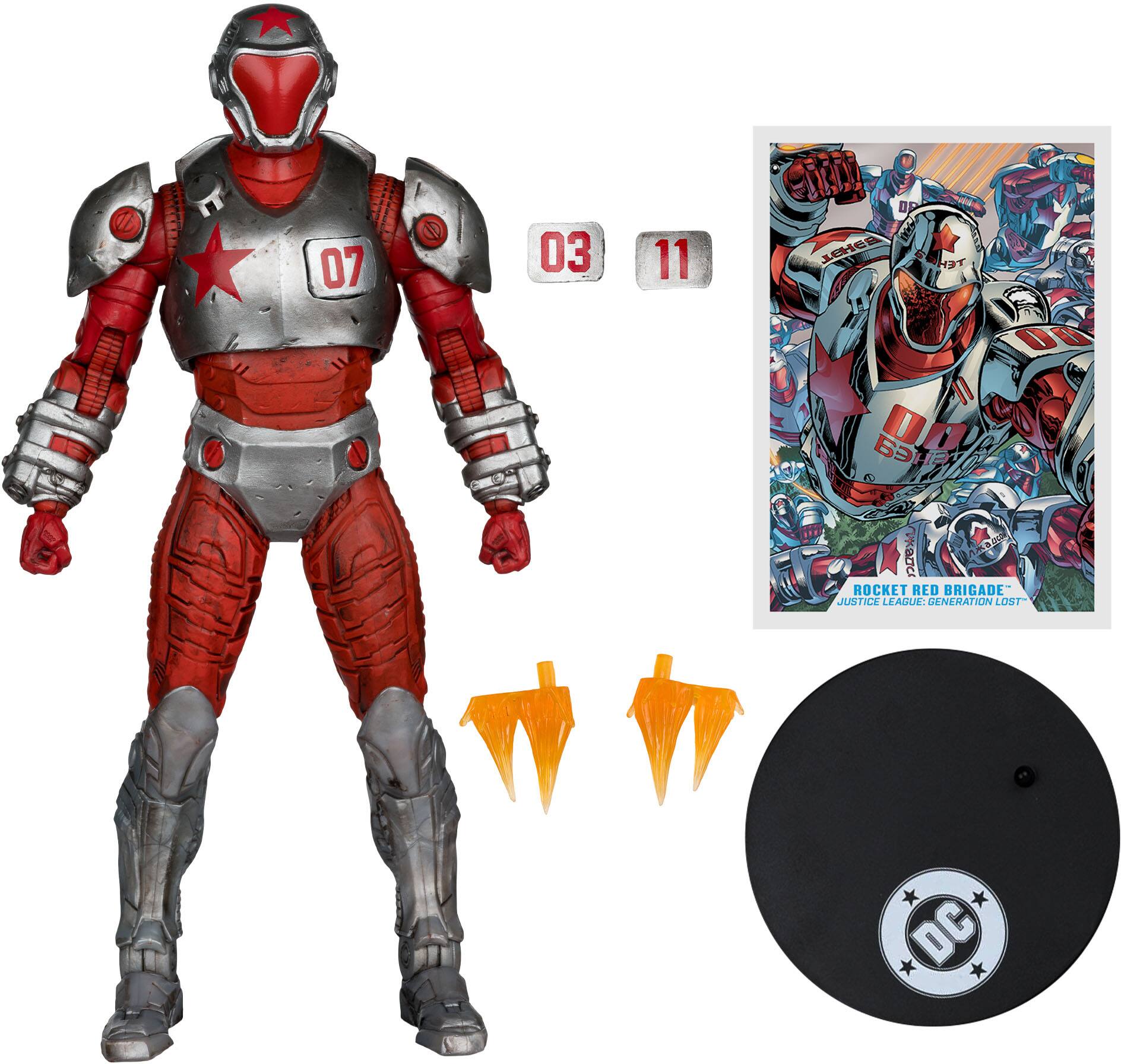 d 07 03 11 AIN OP CHER H OB ROCKET RED BRIGADE JUSTICE LEAGUE: GENERATION LOST DC